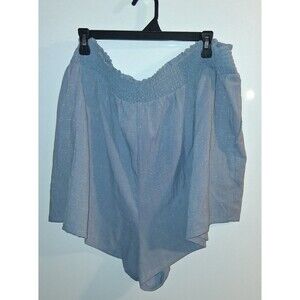 NWT Time And Tru Blue Pull-on Shorts Sz 3X